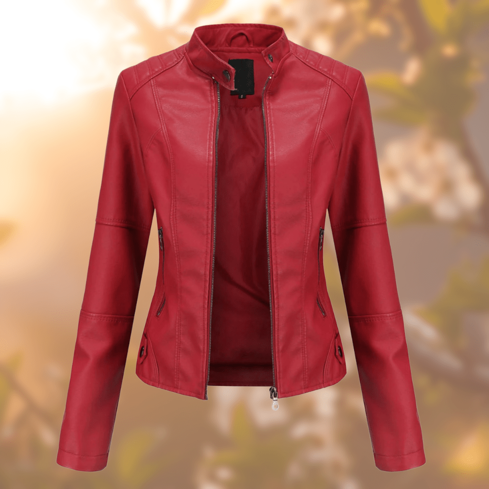 ANORA - Une veste en cuir stylée et unique